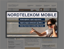 Tablet Screenshot of nordtelekom.hu